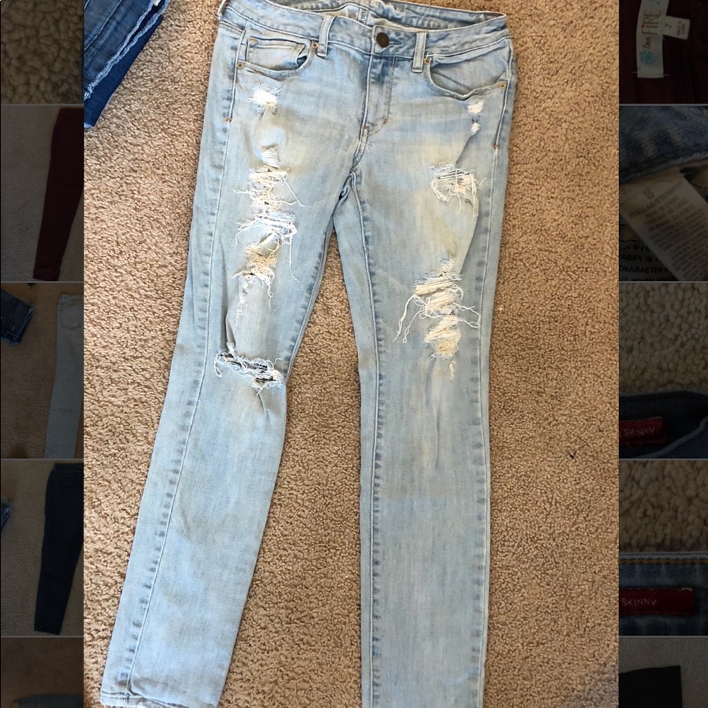 American Eagle Ripped Jeans